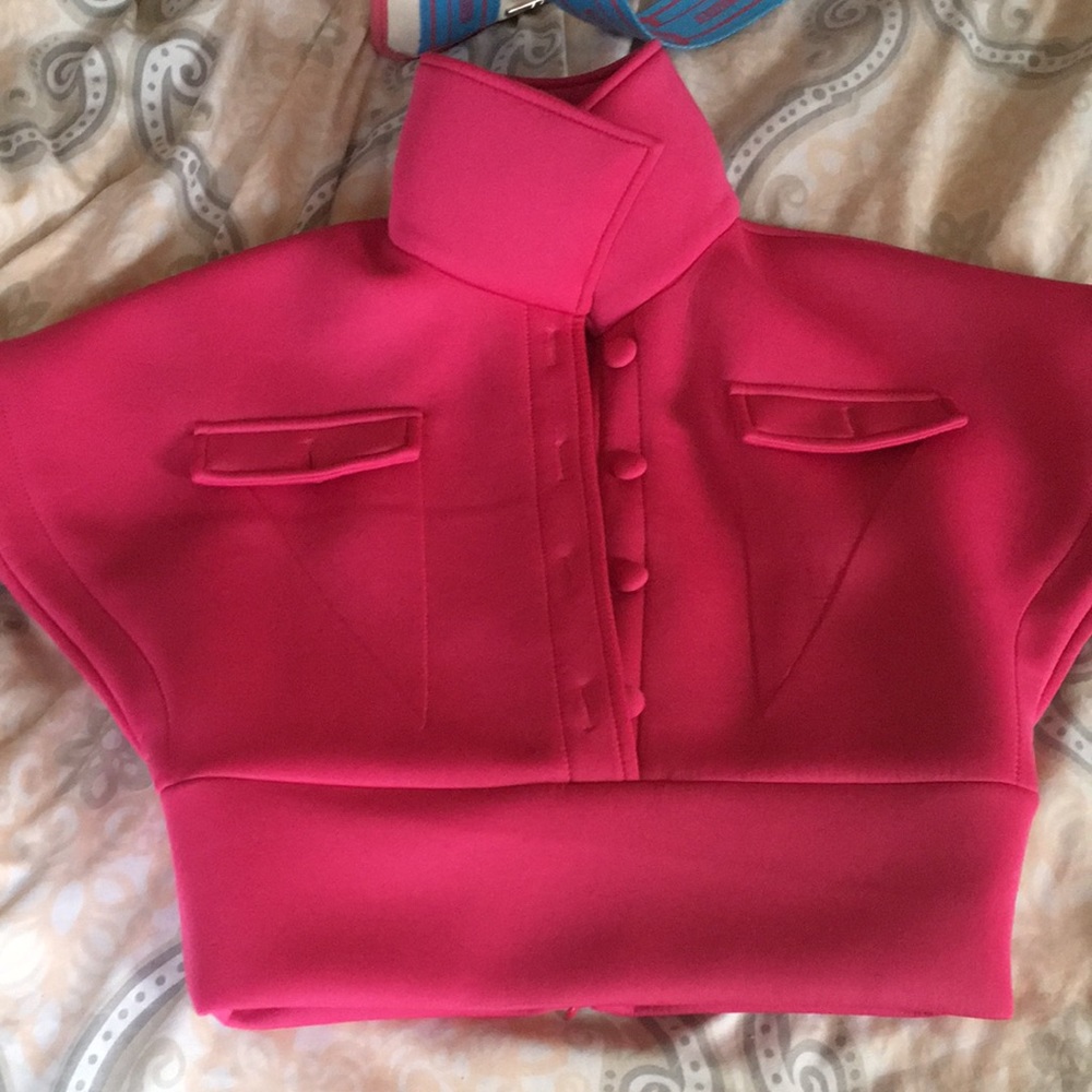 Hot pink fancy shirt